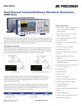 Dual Channel Function/Arbitrary Waveform Generators 4060B Series