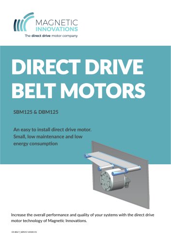 DIRECT DRIVE BELT MOTORS