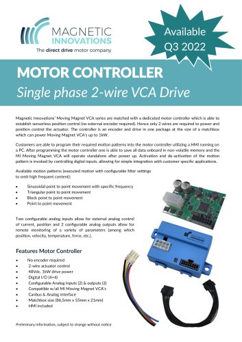 MOTOR CONTROLLER