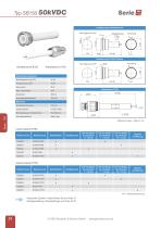 Serie 100 - einpolige HV Steckverbinder bis 100 kVDC - 10