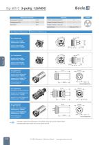 Serie M - mehrpolige HV-Steckverbinder bis 12 kVDC - 10
