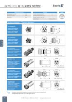 Serie M - mehrpolige HV-Steckverbinder bis 12 kVDC - 8