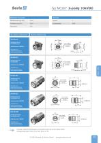 Serie MC - mehrpolige Steckverbinder bis 15 kVDC - 5