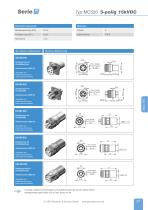 Serie MC - mehrpolige Steckverbinder bis 15 kVDC - 9