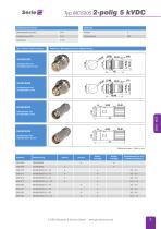 Serie MCS - mehrpolige HV-Steckverbinder bis 5 kVDC - 3