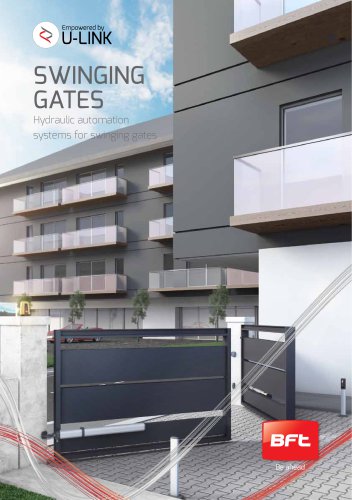 Hydraulic automation systems for swinging gates