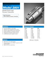 Taber Ground Support Transducers Model 2801