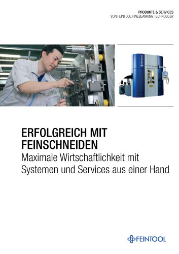 Broschüre Feinschneidtechnologie