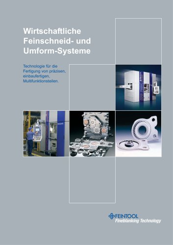 Wirtschaftliche Feinschneid- und Umform-Systeme