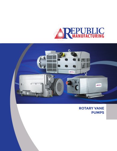 Rotary Vane Pump Brochure