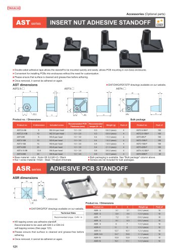 ADHESIVE STANDOFF - AST series