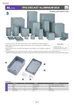 AL series - IP65 DIECAST ALUMINIUM BOX