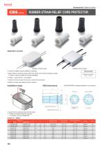 CBS series - RUBBER STRAIN RELIEF CORD PROTECTOR