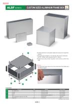 Custom Sized Aluminium Frame Box - ALSF series