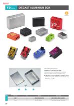 TD series - DIECAST ALUMINIUM BOX