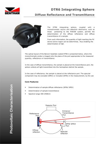 DTR6 Integrating Sphere