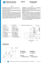 Drucksperrventil ohne Notablaß L10-A - 2