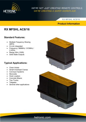 RX MFSHL AC8/16