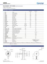 Constar 24v Brushless Gimbals motor BO4316NB2B