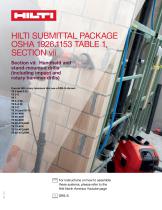 OSHA 1926.1153, Section VII