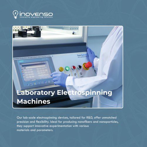 Inovenso Laboratory Electrospinning Machines Catalog