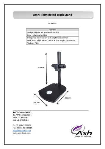 Omni Illuminated Track Stand