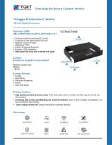 YONGU-2U 19INCH Rack Enclosure -C09B