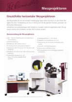 MH 360 - Horizontaler Messprojector - 10