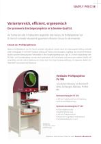 MH 360 - Horizontaler Messprojector - 3