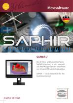 SAPHIR 7 - 3D Mess- und Auswertsoftware