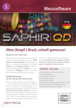 SAPHIR QD - Mess- und Auswertesoftware - 1