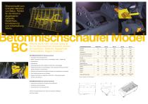 Construction - Betonmischschaufel BC-2