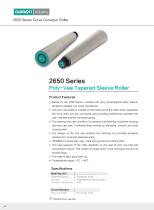 Damon Industry Conveyor Roller 2650 Series for logistics industry