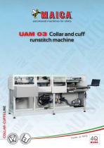 UAM 03 Collar and cuff  runstitch machine