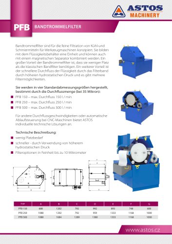 BAND DRUM FILTRATION