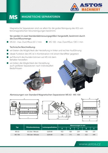 MAGNETIC SEPARATOR