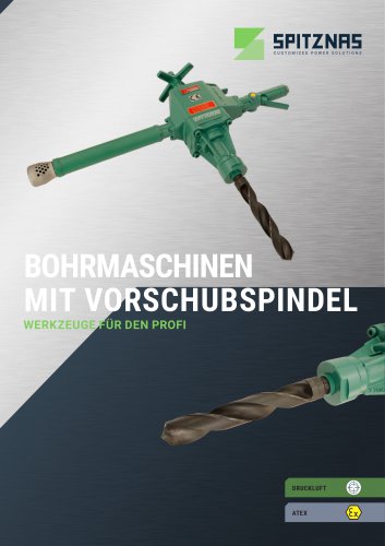 Bohrmaschinen mit Vorschubspindel