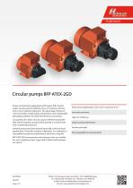 Circular pumps BFP ATEX-2GD