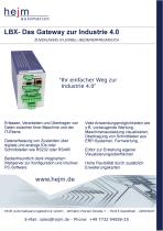 LBX Industrie 4.0 - Modul