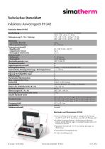 11 51 09 - Technical Data Sheet - IH 045 - DE - 2