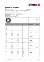 31 51 01 - Technical Data Sheet - BP 61 - DE - 2