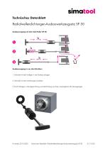 31 51 02 - Technical Data Sheet - SP 50 - DE - 2