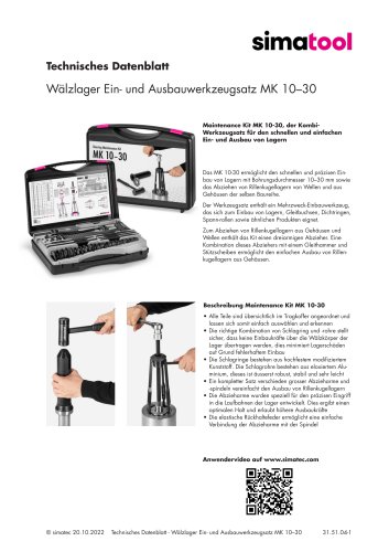 31 51 04 - Technical Data Sheet - MK 10-30 - DE