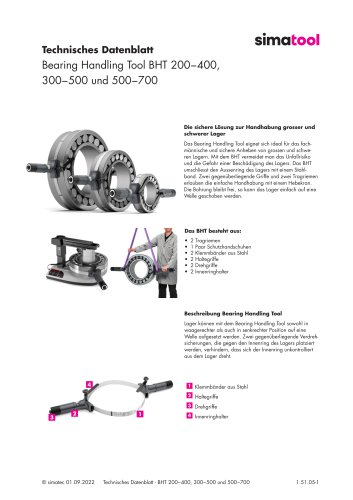 31 51 05 - Technical Data Sheet - BHT 200_400-300_500-500_700 - DE