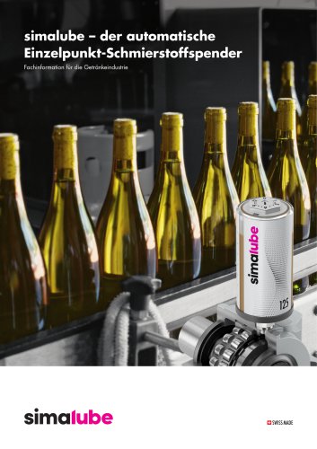 Application Flyer - Beverage Industry - DE
