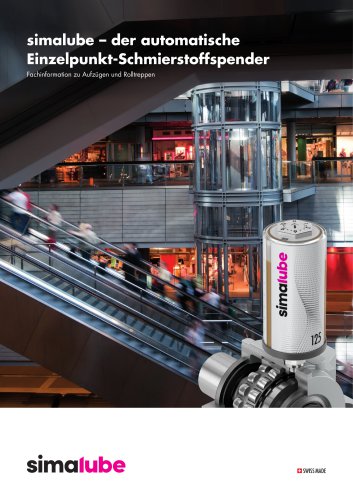 Application Flyer - Elevator Escalator - DE