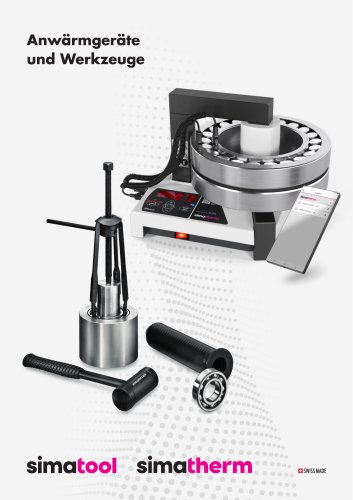 Brochure simatherm simatool DE