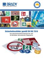 Sicherheitsschilder gemäß EN ISO 7010 - 1