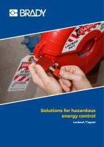 Solutions for hazardous energy control