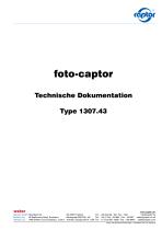 Datenblatt foto-captor 1307.43